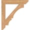 Ekena Millwork Balboa Slat Smooth Bracket, Western Red Cedar, 5 1/2"W x 38"D x 42"H BKT06X38X42BOA06SWR - alternate 3